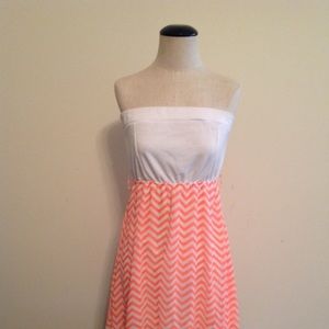 Strapless dress